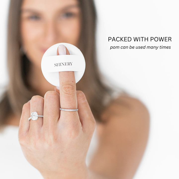 Shinery illuminating pad size depiction