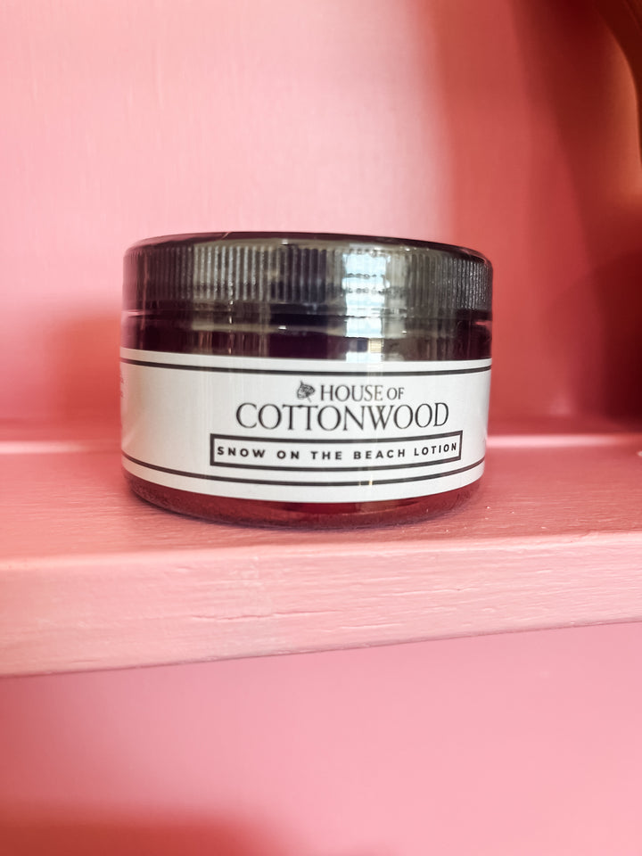 A small jar of House of Cottonwood &