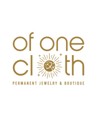 Of One Cloth Permanent Jewelry & Boutique Logo